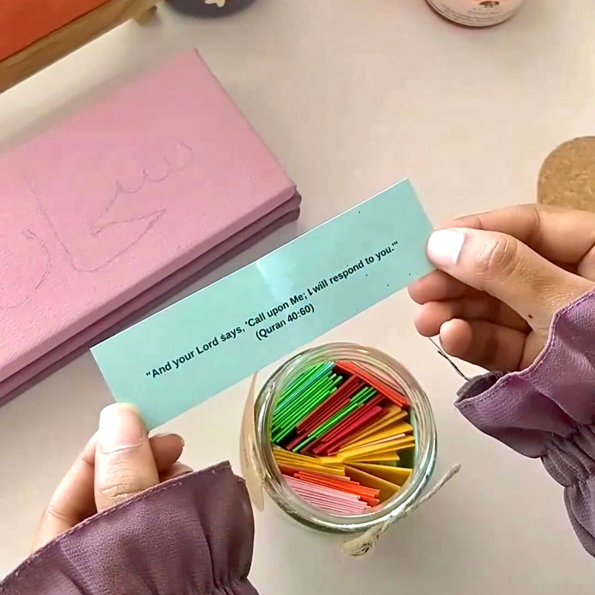 Emotions Jar with verses from Quran - (Buy 1 Get 1)