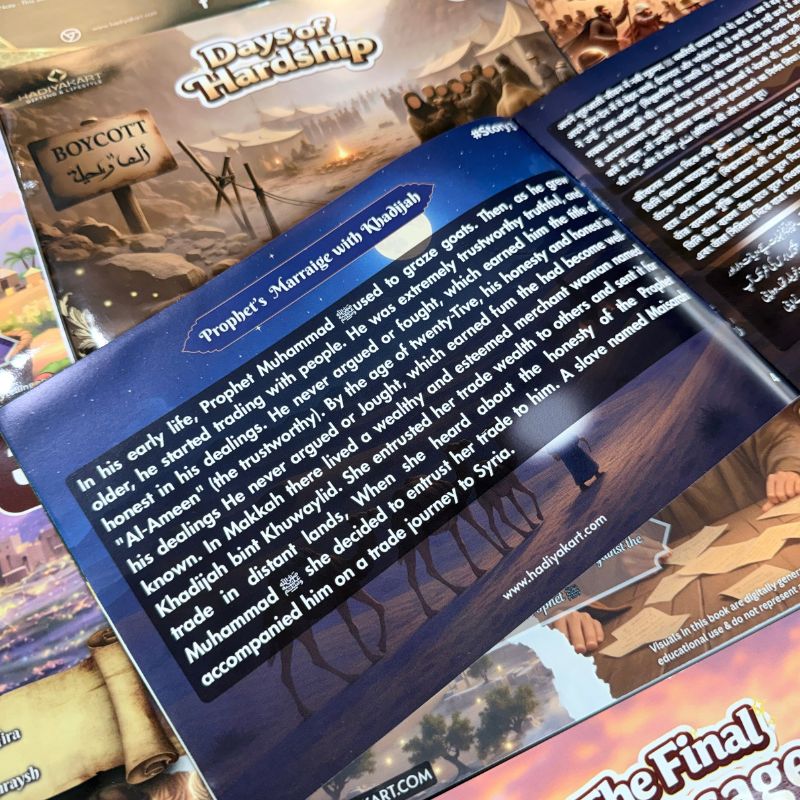 Prophet Muhammad (PBUH)- Series Of 25 Stories for Kids
