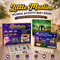 Little Muslim Deen, Hajj & Umrah Busy Books includes 10000+ Islamic Activity Worksheets for Free