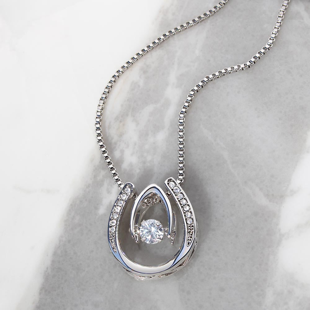 Love Has Grown Stronger | Gift for Muslim Wife | Lucky in Love Necklace