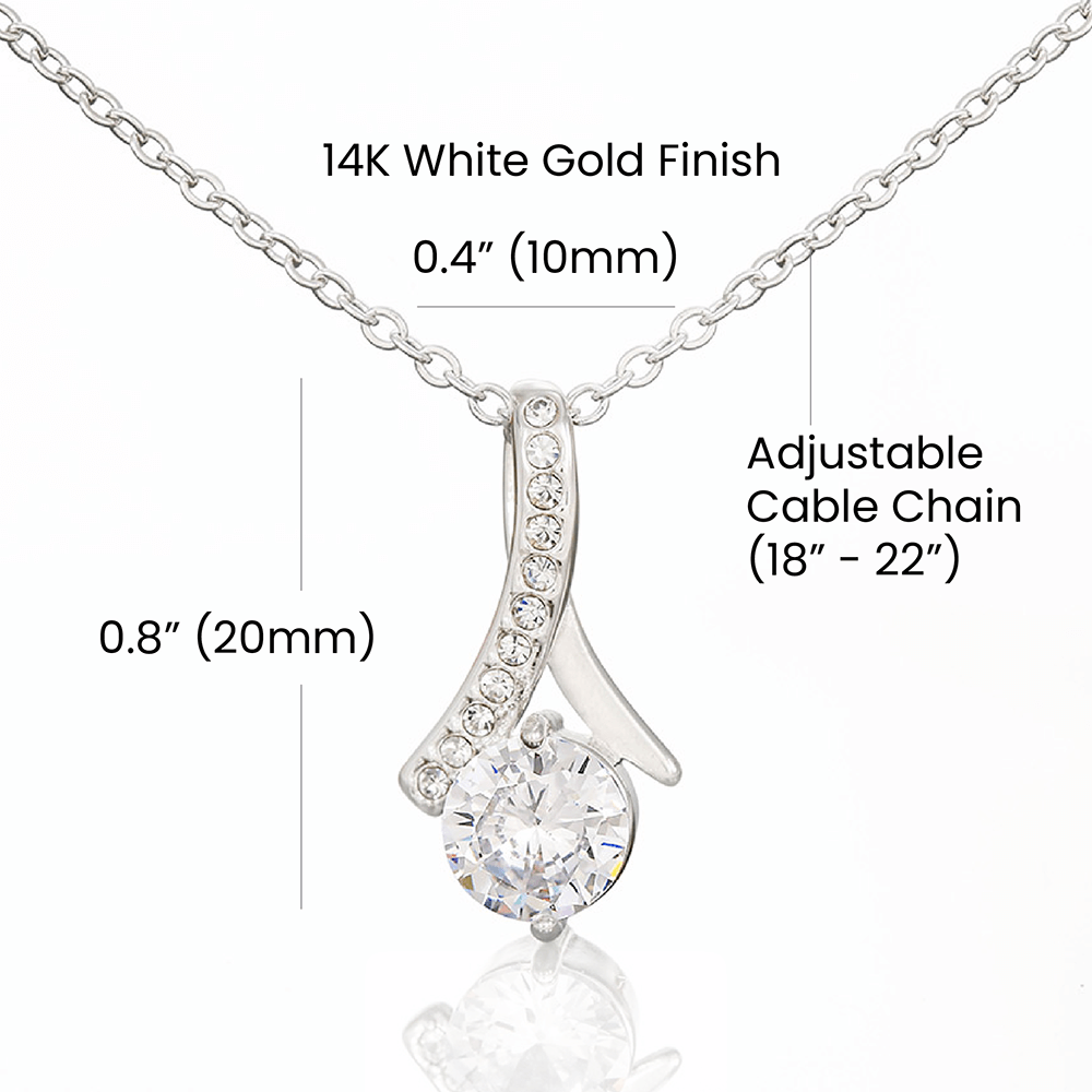 I Love You Still | Gift for Muslim Wife from Husband | Alluring Beauty Necklace