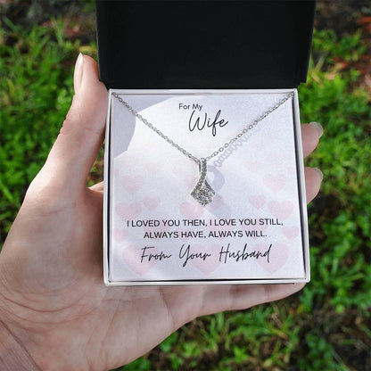 I Love You Still | Gift for Muslim Wife from Husband | Alluring Beauty Necklace