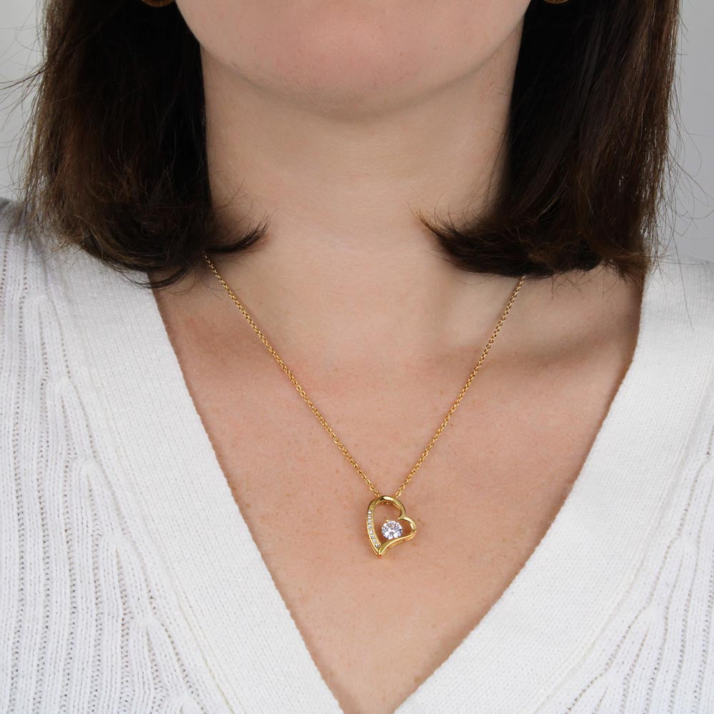 You are the World | Gift for Muslim Mom | Forever Love Necklace