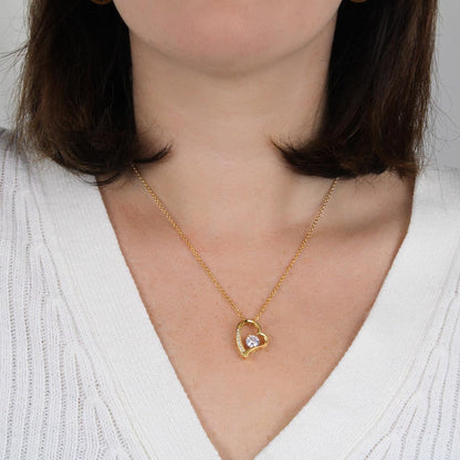 You are the World | Gift for Muslim Mom | Forever Love Necklace