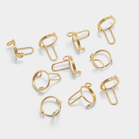 Handcrafted Wudu Nail Rings