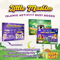 Little Muslim Deen, Hajj & Umrah Busy Books includes 10000+ Islamic Activity Worksheets for Free