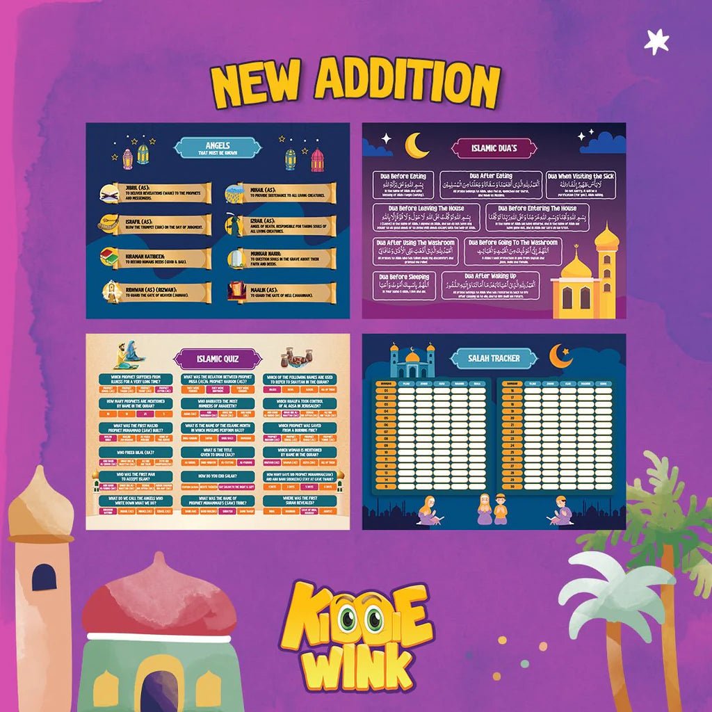 Little Muslim Deen, Hajj & Umrah Busy Books includes 10000+ Islamic Activity Worksheets for Free - HadiyaKart India